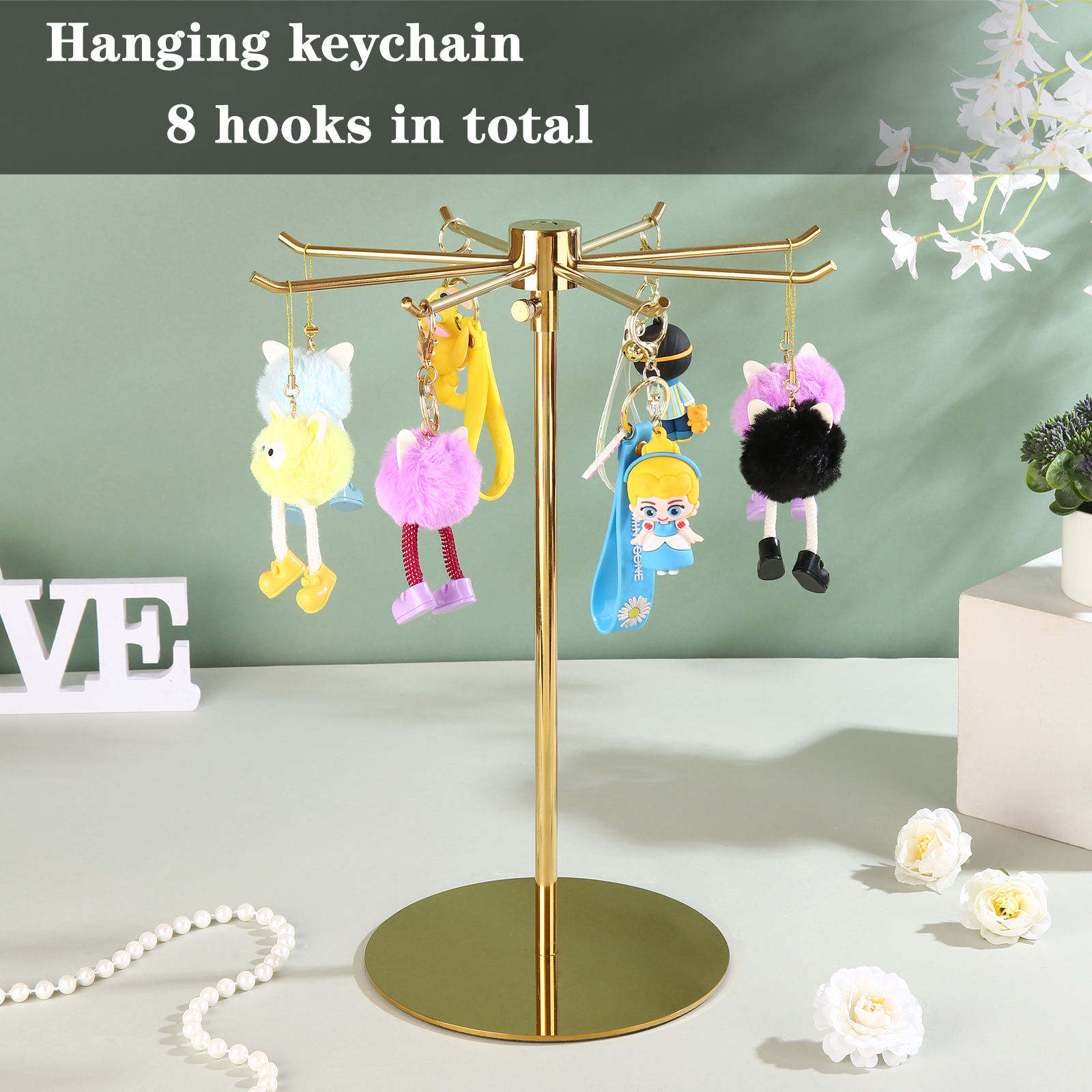 2 Pack Rotating Jewelry Display Stand