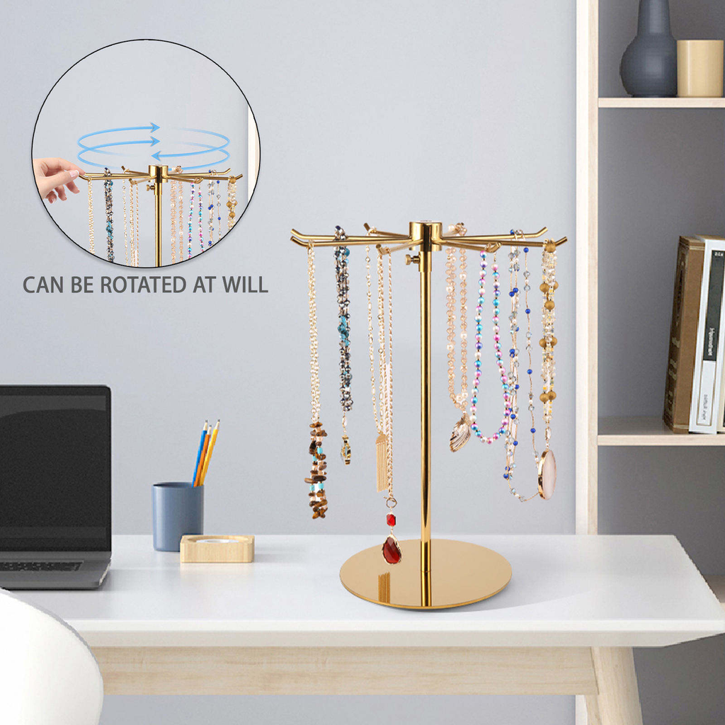 2 Pack Rotating Jewelry Display Stand