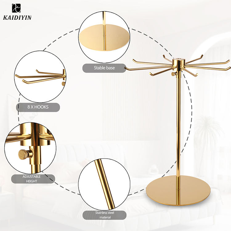 2 Pack Rotating Jewelry Display Stand
