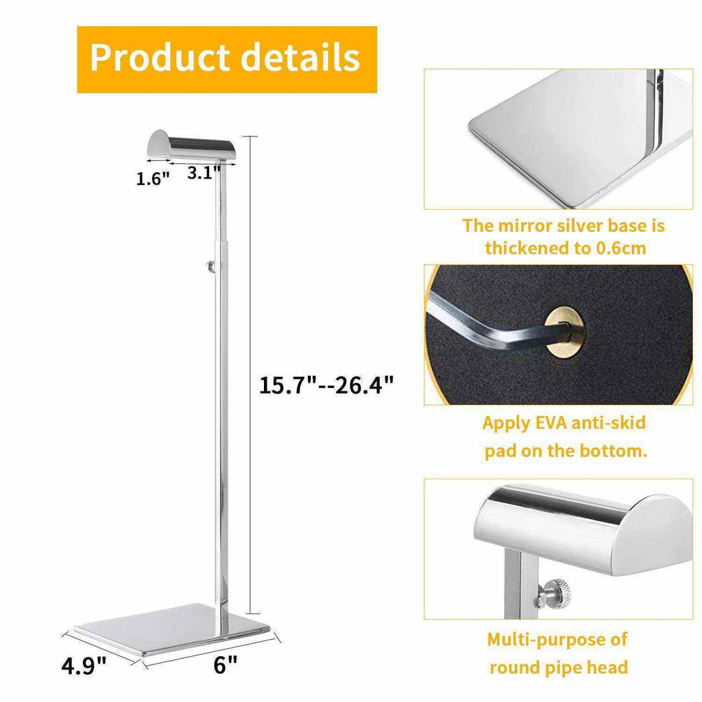 3 Pieces Bag Display Stand