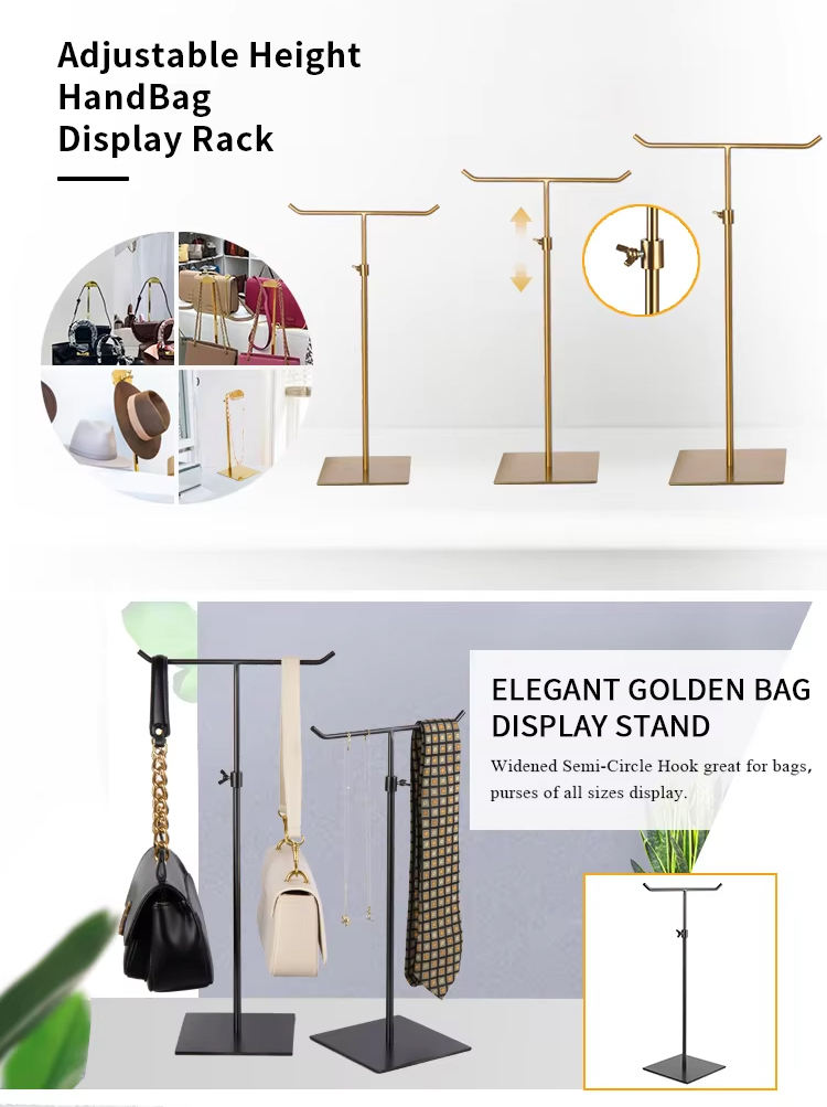 3 Pieces Scarf and Bag Display Stand