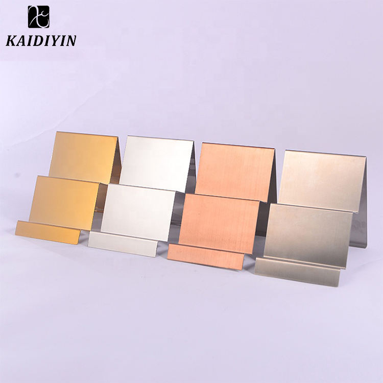 3 Pieces Stainless Steel Wallet Holder