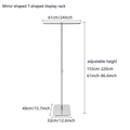 Stainless Steel Bag Rack