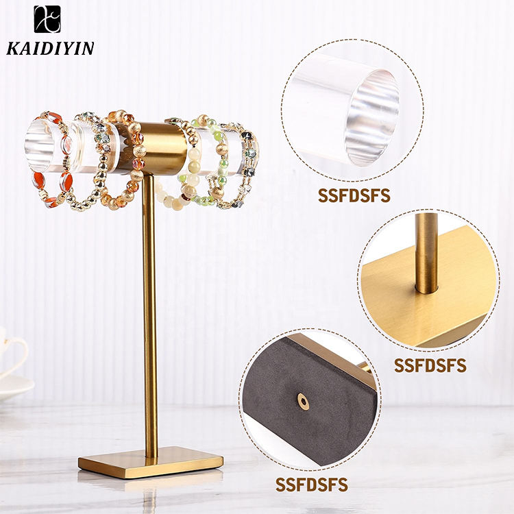 3 Pieces Metal Stainless Steel Bracelet Holder