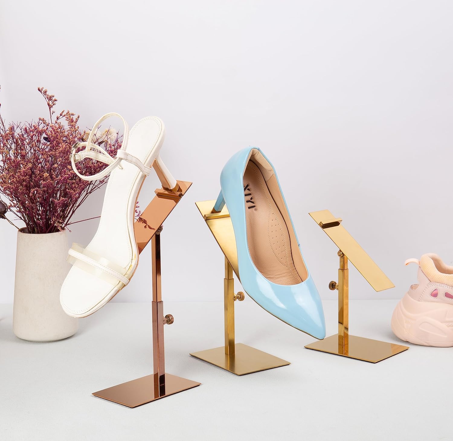 2 Pack Shoe Display Stand