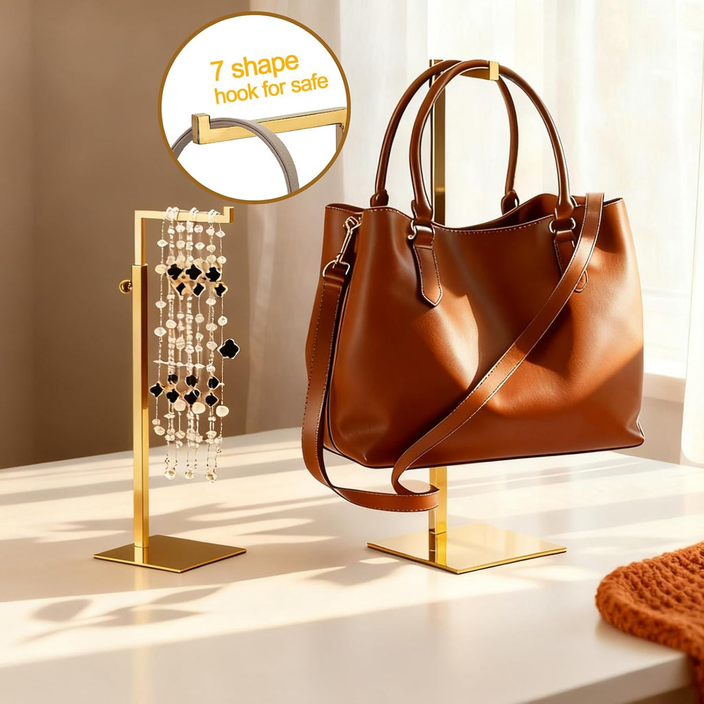 Purse Display Stand, 2 Pack Handbag Display