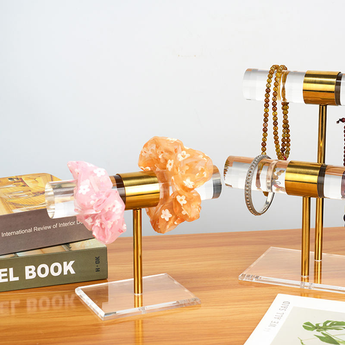 2 Pack Stainless Steel Acrylic Bracelet Stand