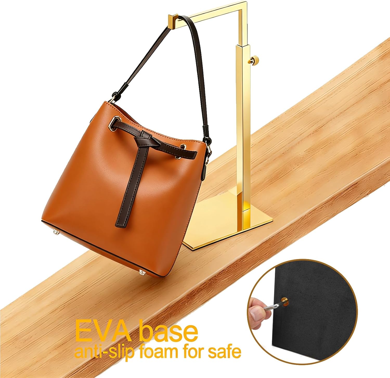 Purse Display Stand, 2 Pack Handbag Display