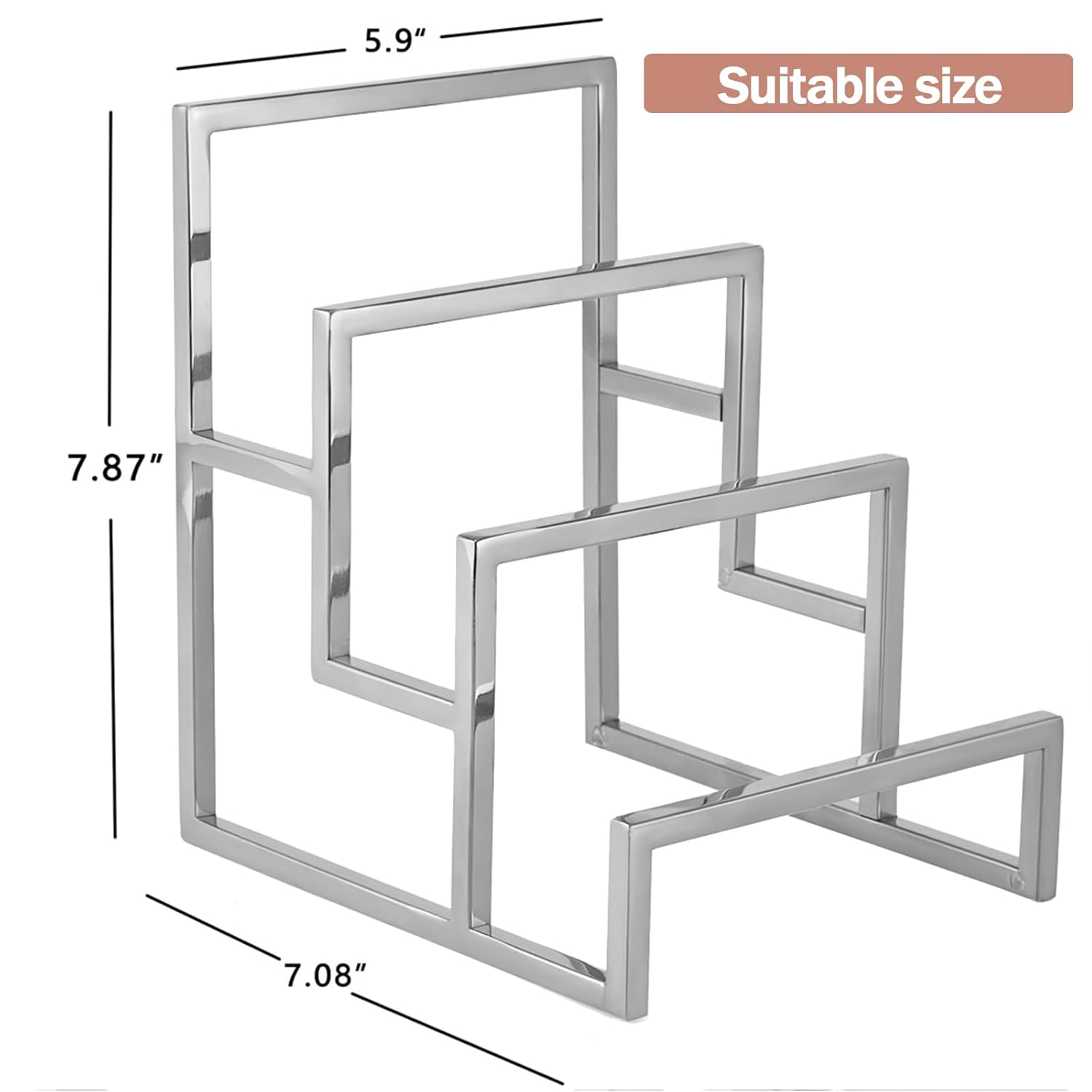 Polished 3-Layer Wallet Display