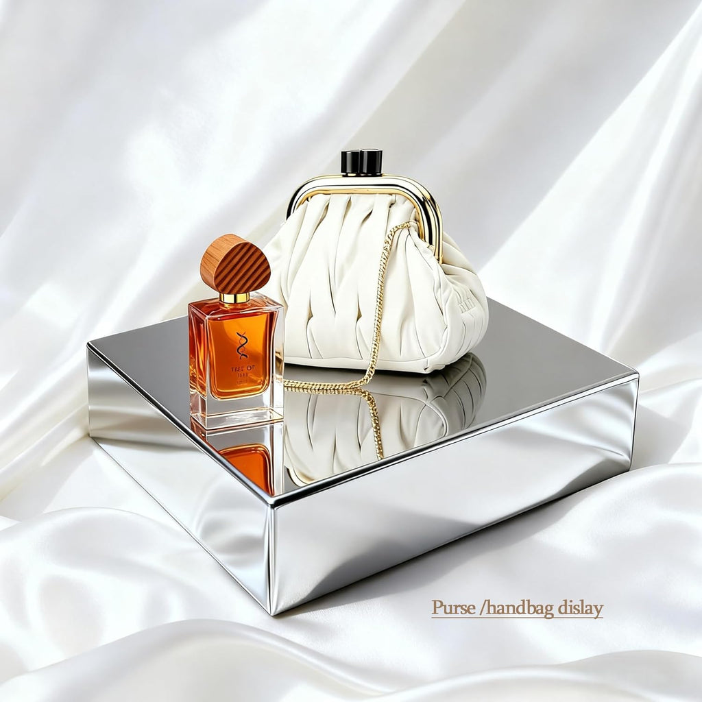 Silver Display Riser Stand, 1 Piece