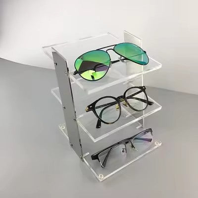 2 Pack Acrylic Eyeglass Stand