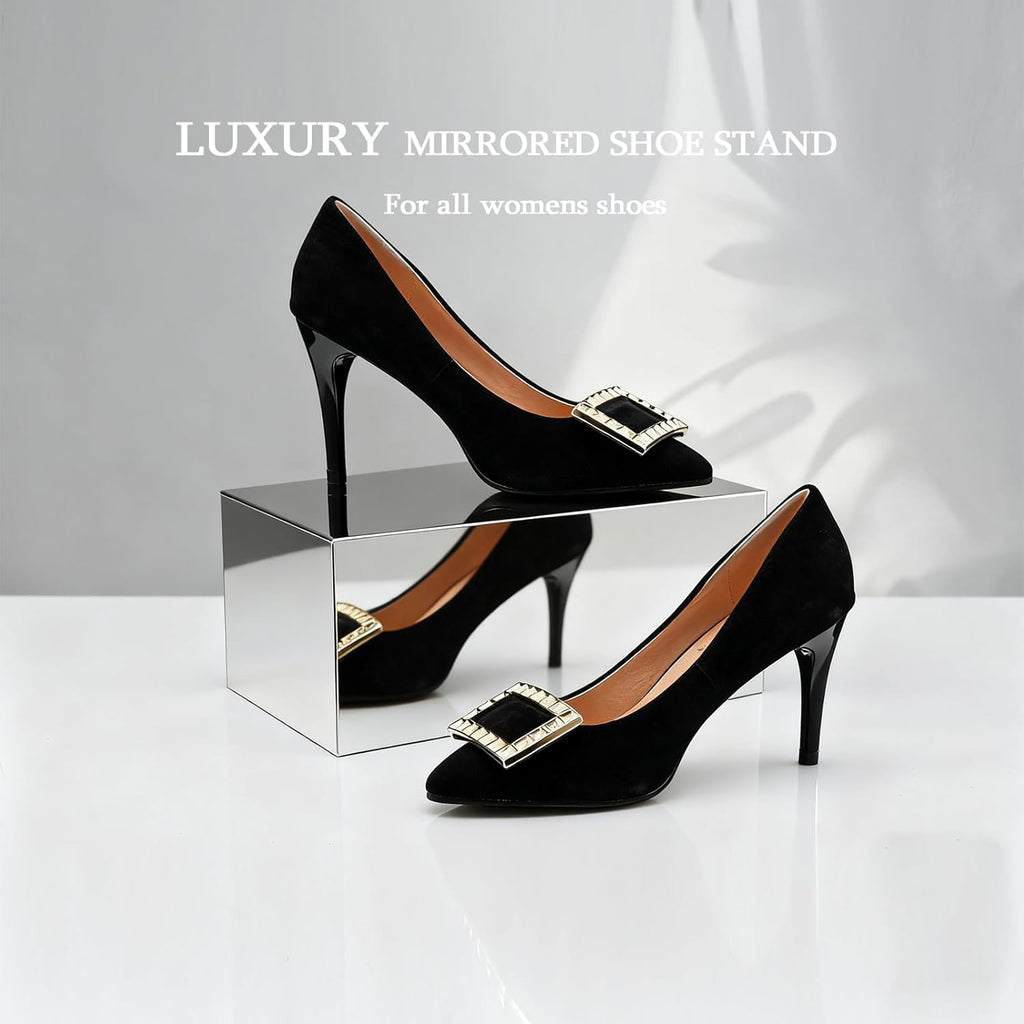 Silver Display Riser Stand, 1 Piece