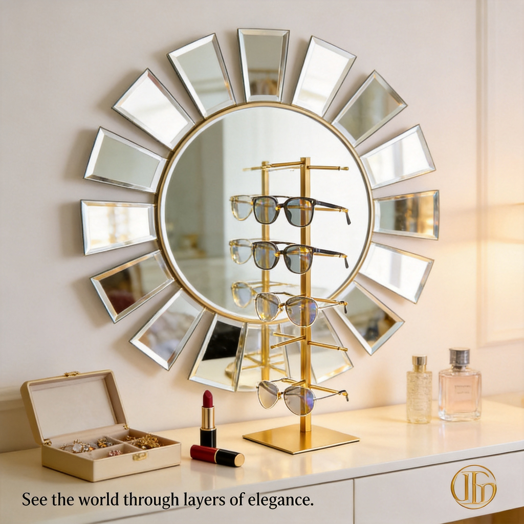 2 Pieces Five-layer Glasses Stand