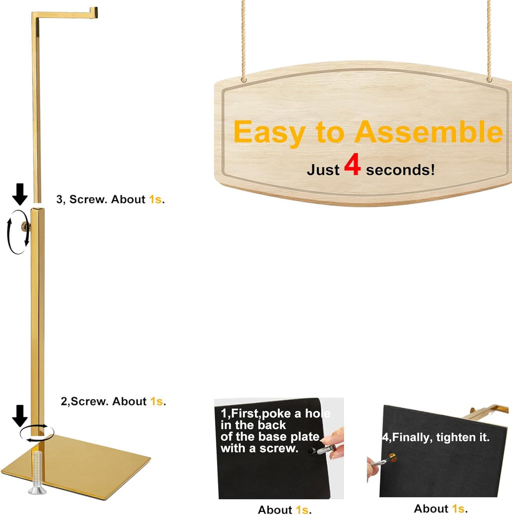 Purse Display Stand, 2 Pack Handbag Display