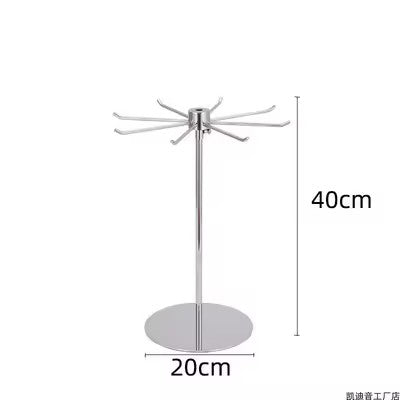 2 Pieces Rotating Jewelry Display Stand