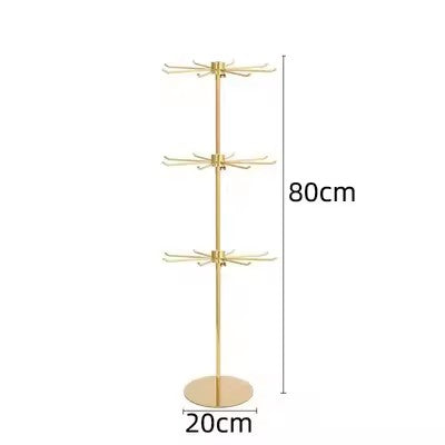 2 Pieces Rotating Jewelry Display Stand