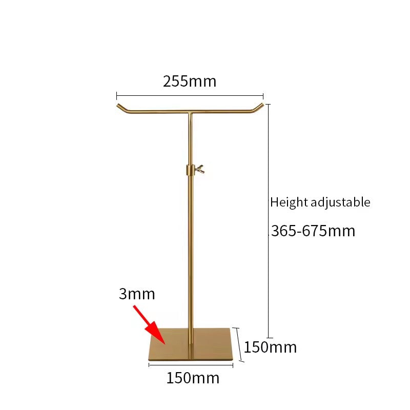 3 Pieces Scarf and Bag Display Stand