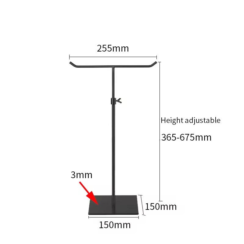 3 Pieces Scarf and Bag Display Stand
