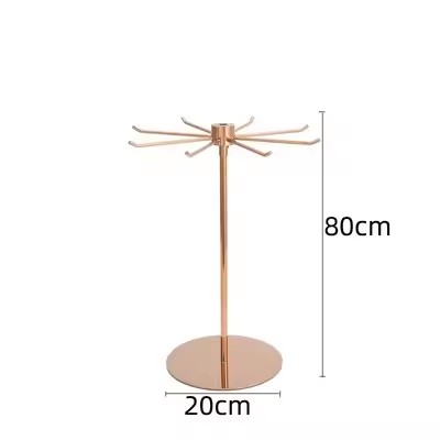 2 Pieces Rotating Jewelry Display Stand