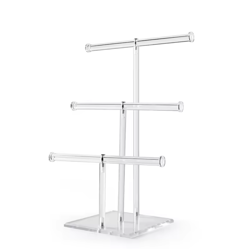 2 Pieces Three-layer Aacrylic Bracelet Stand Bracelet Stand