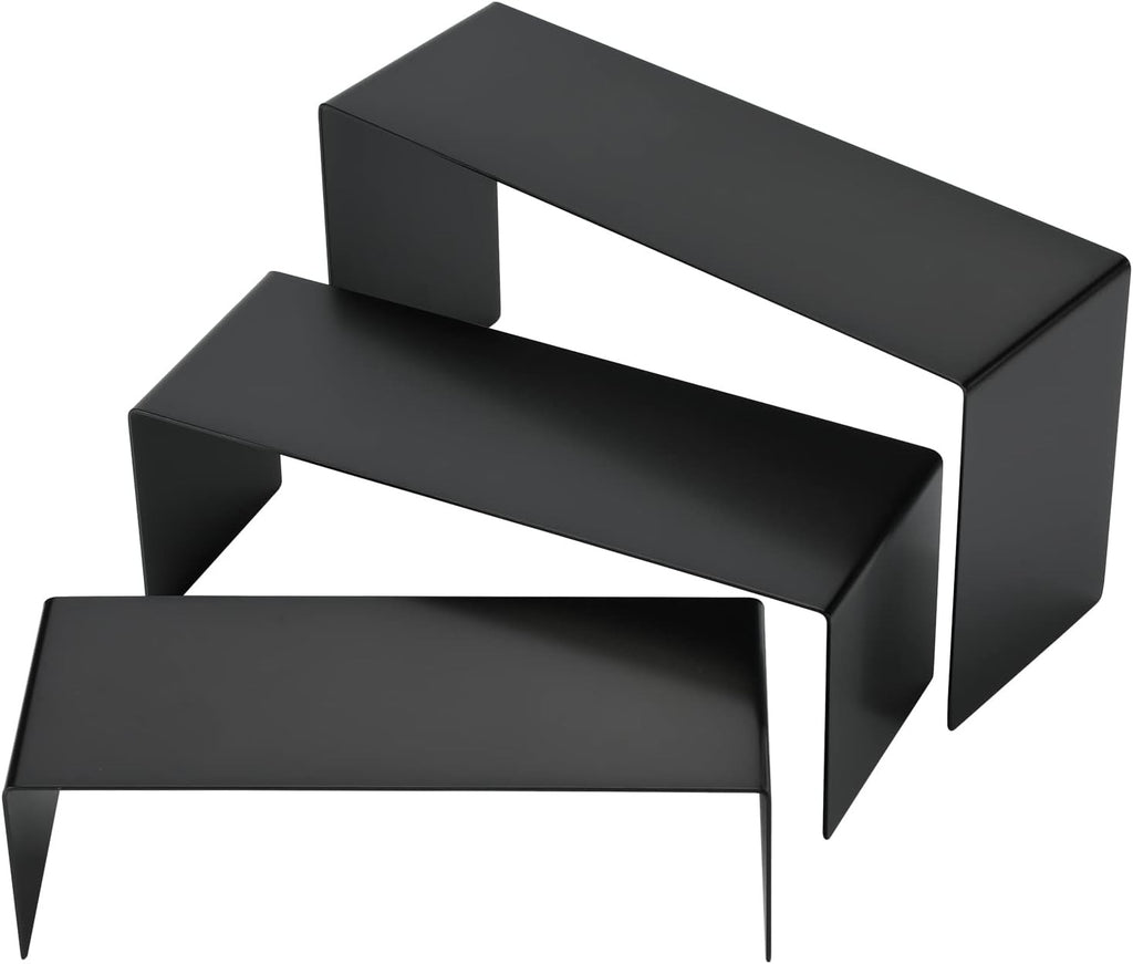 Purse Display Stand, 3pcs Risers Display Stands Stainless Steel