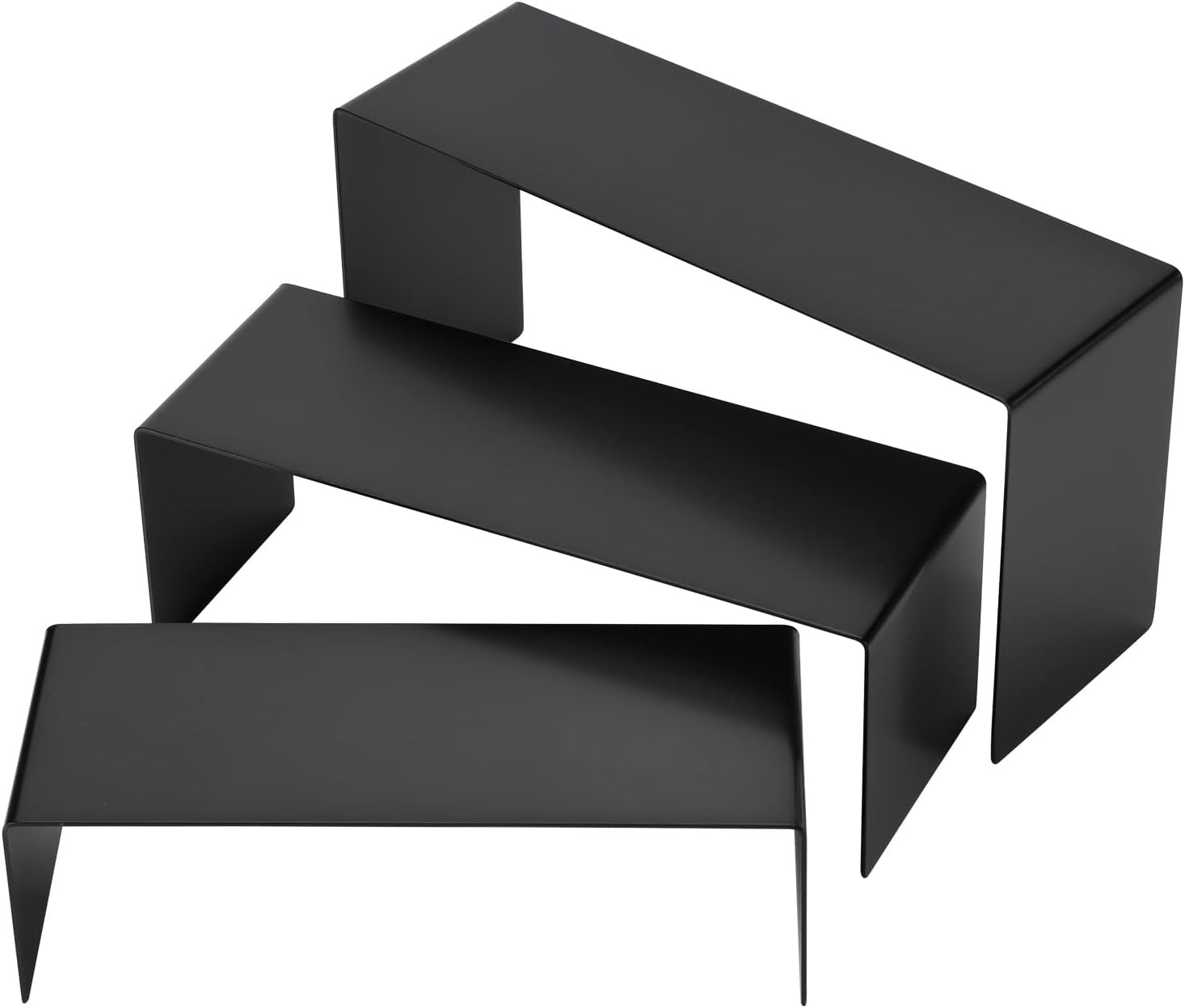 Purse Display Stand, 3pcs Risers Display Stands Stainless Steel