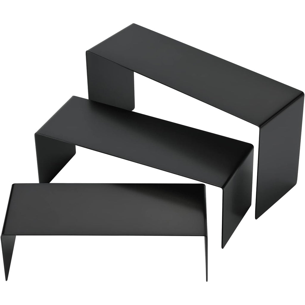 Purse Display Stand, 3pcs Risers Display Stands Stainless Steel